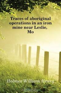 Traces of aboriginal operations in an iron mine near Leslie, Mo.