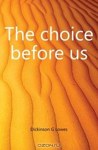 The choice before us