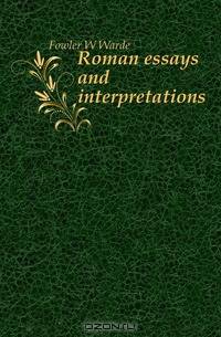 Roman essays and interpretations