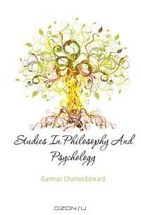 Studies In Philosophy And Psychology