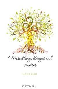 Miscellany. Songes and sonettes