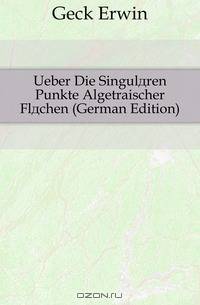 Ueber Die Singularen Punkte Algetraischer Flachen (German Edition)