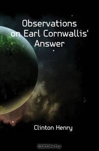 Observations on Earl Cornwallis