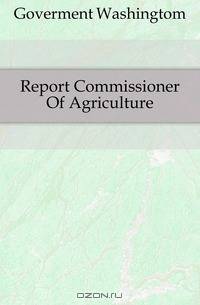 Report Commissioner Of Agriculture
