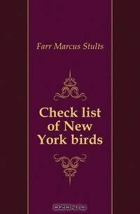 Check list of New York birds