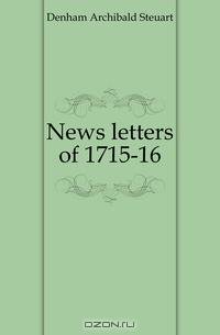 News letters of 1715-16