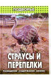 Страусы и перепелки. Разведение, содержание, бизнес