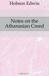 Notes on the Athanasian Creed