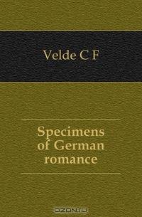 Specimens of German romance