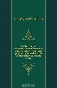 Tables for the determination of common minerals chiefly by their physical properties with confirmatory chemical tests