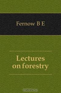 Lectures on forestry