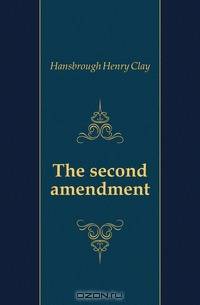 The second amendment