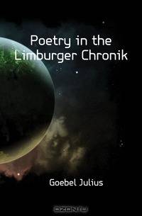 Poetry in the Limburger Chronik