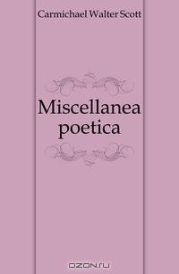 Miscellanea poetica