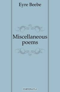 Miscellaneous poems