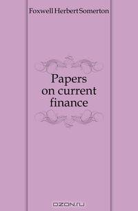 Papers on current finance
