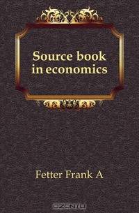 Source book in economics