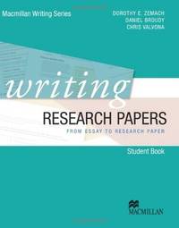 Writing Research Papers