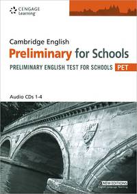 Cambridge English for Schools: Preliminary English Test (аудиокурс на 4 CD)