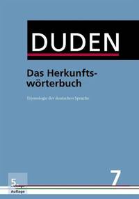 Das Herkunftsworterbuch