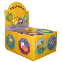 Погремульки. Комплект 4 по 5 книг в дисплее