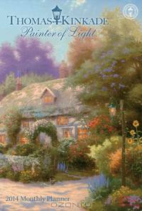 Thomas Kinkade Painter of Light 2014 Large Monthly Planner Calendar