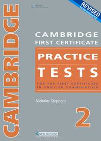 Cambridge First Certificate Practice Tests 2: Teacher