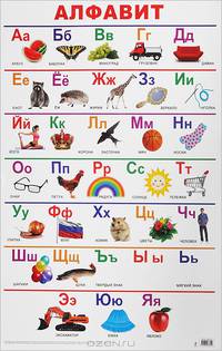 Русский алфавит. Учебный плакат