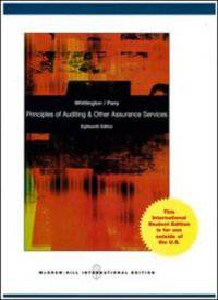 Principles of Auditing and Other Assurance Services (+ Audio CD)