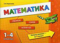 Математика. 1-4 классы. Таблицы. Схемы. Формулы