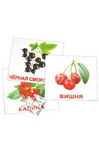 Комплект карточек "Ягоды" (16,5х19,5 см)