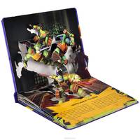 Черепашки-Ниндзя. Воины в панцирях. Книжка-панорамка