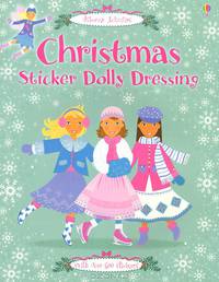 Christmas Sticker Dolly Dressing
