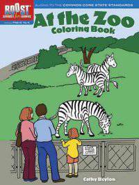 At the Zoo. Coloring Book