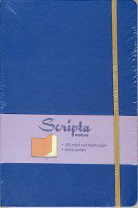 Scripta Notes. Large. Indigo. Ruled Journal