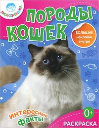 Породы кошек. Раскраска