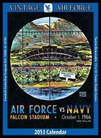 Air Force Falcons 2013 Vintage Football Calendar