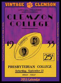 Clemson Tigers 2013 Vintage Football Calendar