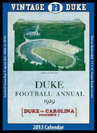 Duke Blue Devils 2013 Vintage Football Calendar