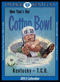 Kentucky Wildcats 2013 Vintage Football Calendar