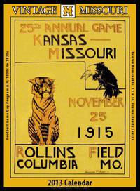 Missouri Tigers 2013 Vintage Football Calendar