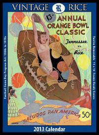 Rice Owls 2013 Vintage Football Calendar