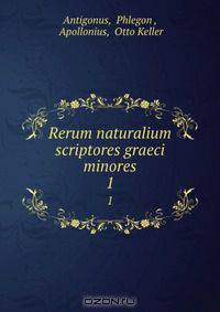 Rerum naturalium scriptores graeci minores