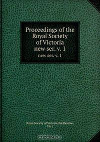 Proceedings of the Royal Society of Victoria