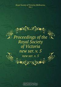 Proceedings of the Royal Society of Victoria
