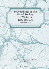 Proceedings of the Royal Society of Victoria
