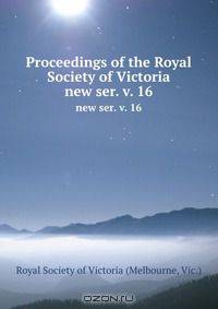 Proceedings of the Royal Society of Victoria