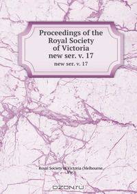 Proceedings of the Royal Society of Victoria