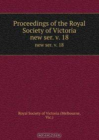 Proceedings of the Royal Society of Victoria