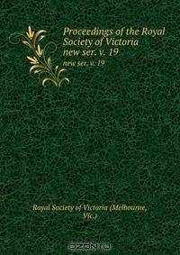 Proceedings of the Royal Society of Victoria